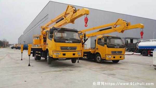 

蓝牌东风12米登高车多功能支腿跨距大稳定性好