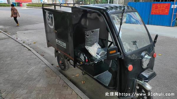 

电动快递三轮车新到手，拉货续航超流畅！