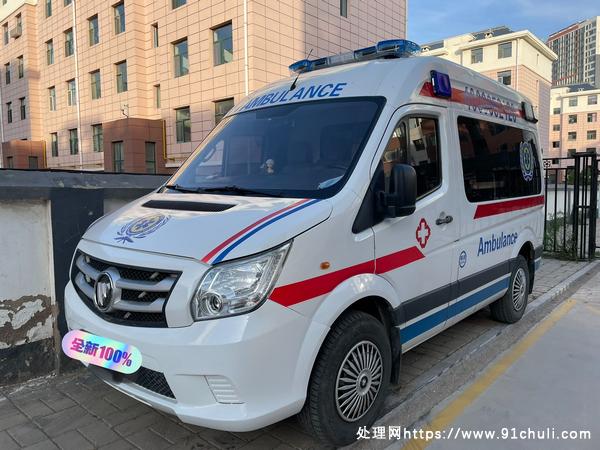 

2019江陵救护车全新配置，稳定公司户，无事故
