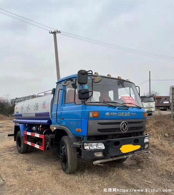 

国四黄牌12方洒水车稳定性测试2.2万公里