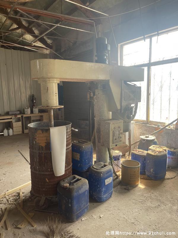 

转让涂料分散机小型涂料厂设备