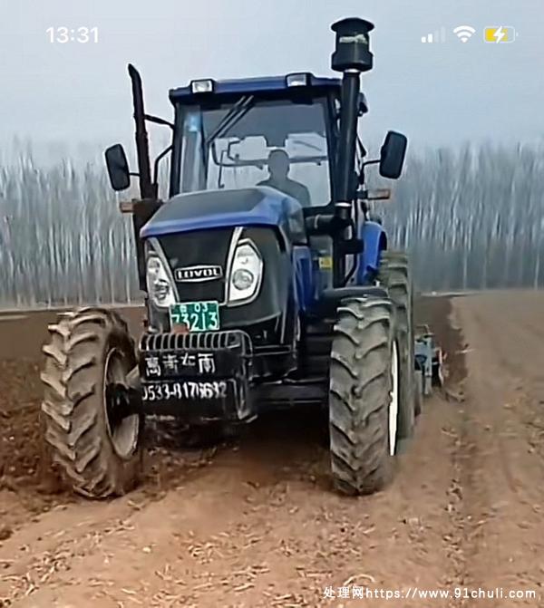 

雷沃欧豹1554G大型拖拉机转让带深松旋耕机