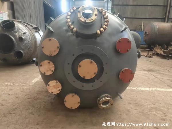 

全新3吨搪瓷高压釜18厚内胆12厚外夹套现货20台