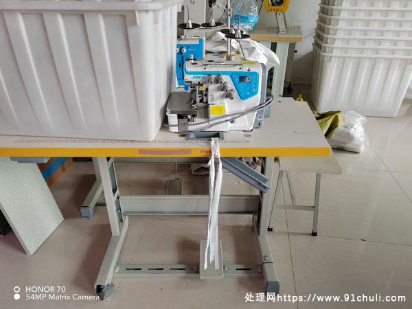 

杰克C4四线锁边机只剩两台，防护服生产中