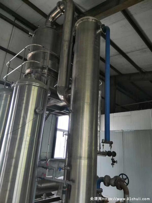 

上海神农单效1吨强制循环蒸发器全新安装超低价出售
