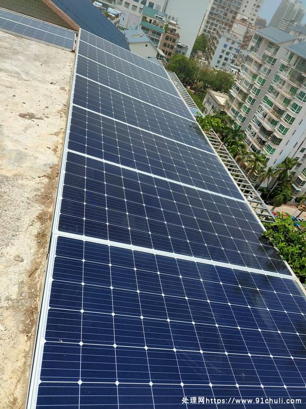 

太阳能发电设备400-600度月发锂电池存储家庭用电