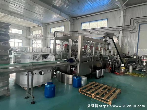 

全新24头三合一灌装线KHS阀高速全自动CIP低增氧