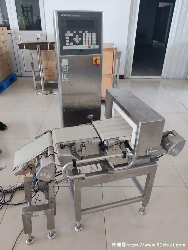 

日本安立金检称重一体机9成新功能正常