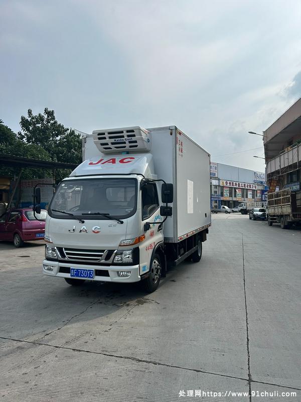 

江淮V5冷藏车 凯达500 18方带槽
