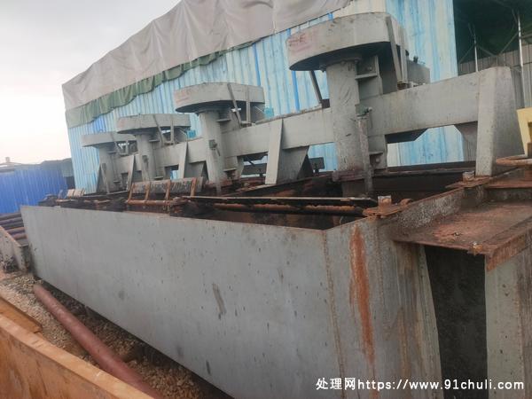 

4立方洗煤浮选机95成新双刮板双泡沫槽大厂昆明货
