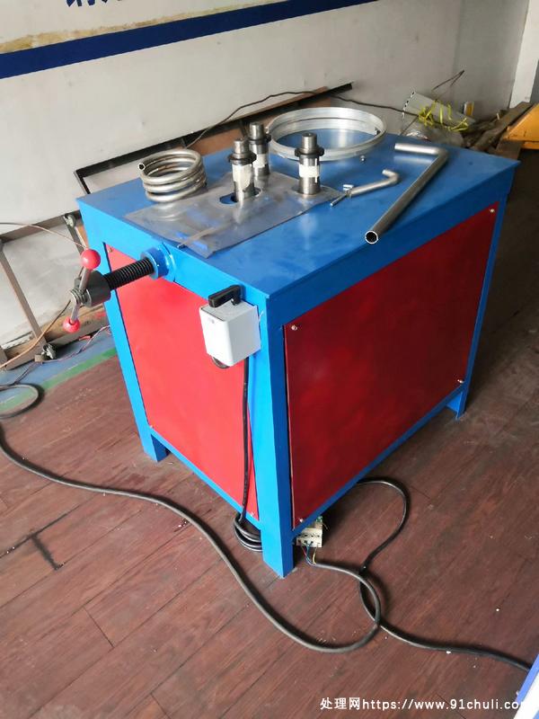 

电动弯管机38管径弯圆弯弧一次成型全新未使用便宜出售