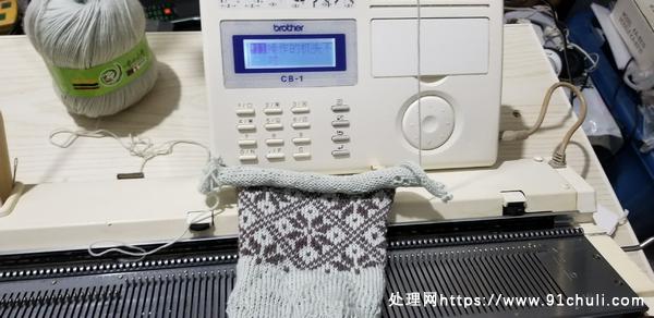 

兄弟KH970电脑编织机八成新六百多种花样无拆无修