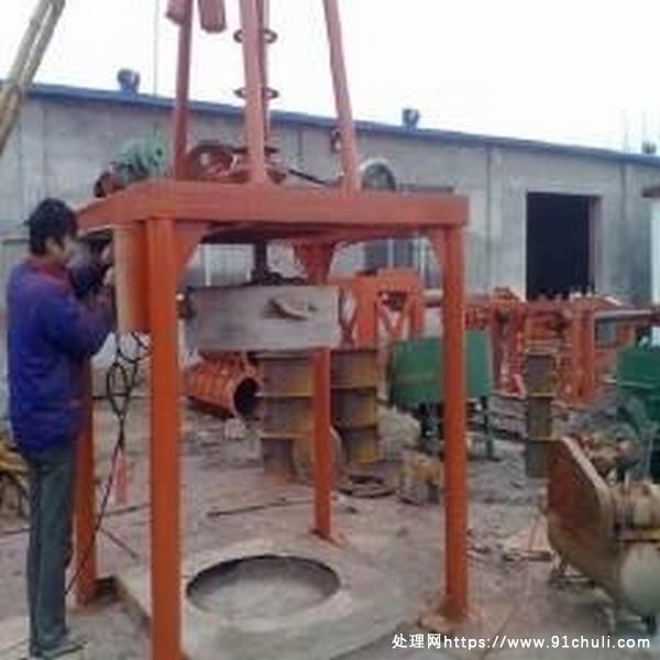 

小型水泥制管机15-60cm直径1米正常使用