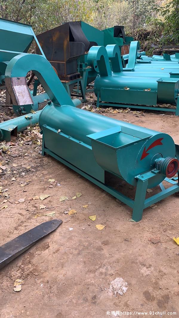 

塑料破碎料甩干机，直径55cm，长2米，7.5kw