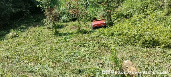 

履带割草机自动改手动，转让闲置