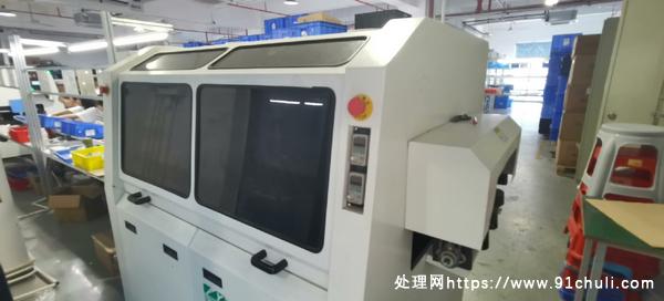 

1.5米双波峰焊机95成新200mm喷口试机未使用