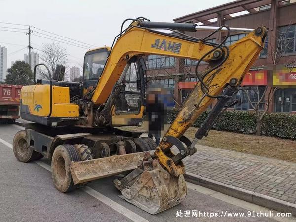 

17年嘉和70轮式挖掘机新柴发动机齿轮泵原版原漆低价出售