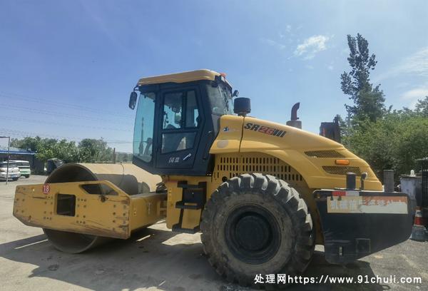 

山推26吨单钢轮压路机20年1500小时使用低价格面议