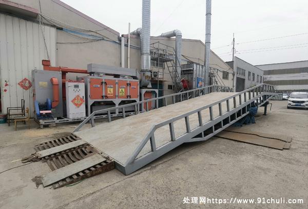 

集装箱装卸平台 青岛 8-10吨 叉车装卸货柜省力