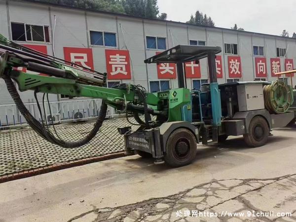 

转让21年耿力单臂凿岩台车20小时