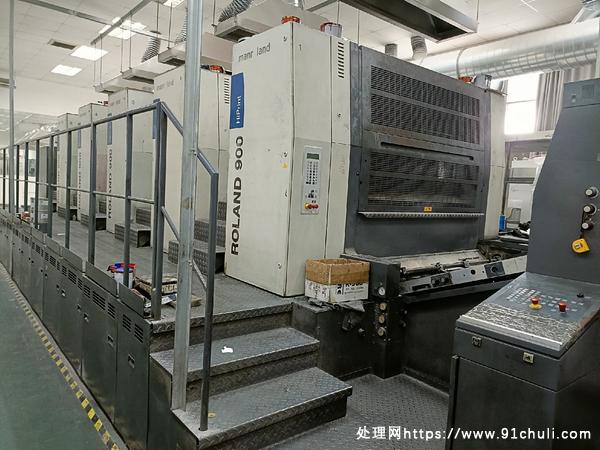 

罗兰900高配5色印刷机性能强劲总印数6千万