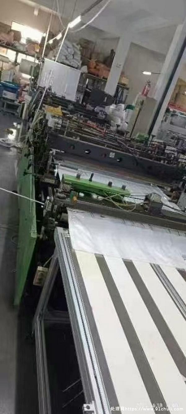 

海宁洛克1300型三边封制袋机双放料一台在浙江嘉兴