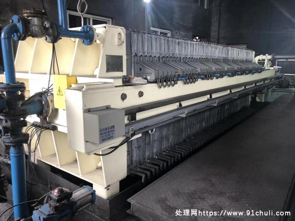 

快开型污泥压滤机500平方高效处理提供安装调试