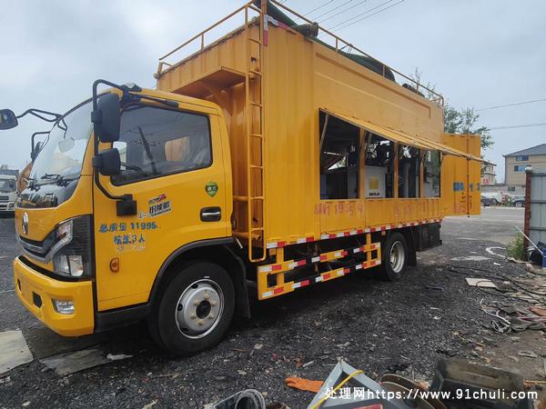 

21年国六双叠螺污水净化车