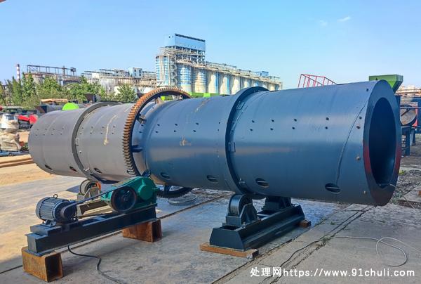 

有机肥转股造粒机7.5千瓦急出手直径1米长度6米全新