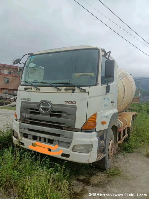 

11年广汽日野700搅拌车10方低价处理车况好工程运输