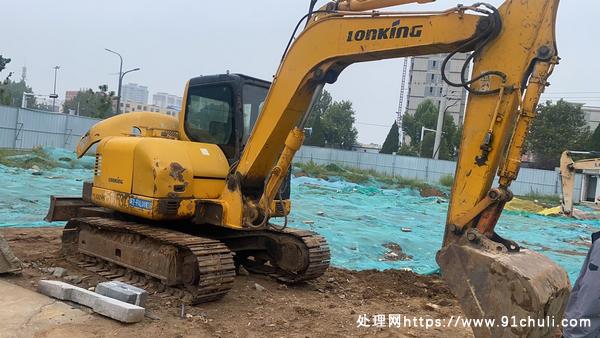 

龙工85挖掘机11年无故障发票合格证齐全
