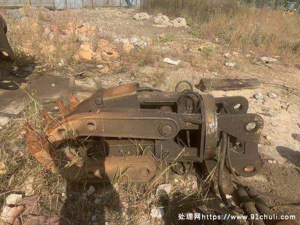 

转让200-225挖机用旋转3+4抓钢机