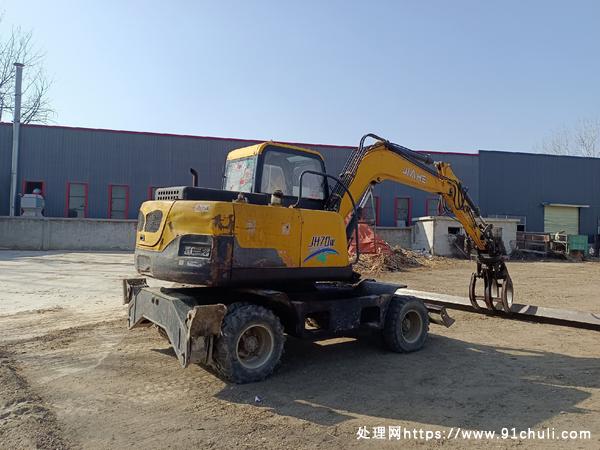 

17年嘉和70轮式抓木机新柴机在用车精品车况