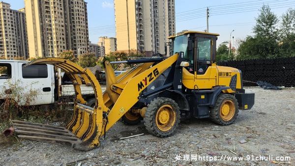 

明宇942抓木机转让装卸高度4.5米国三强劲动力车况极品
