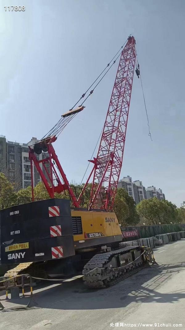 

三一750A-6 20新机 无事故 39米主臂