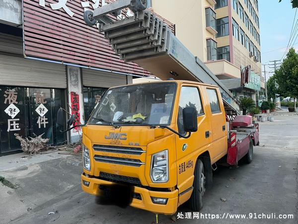 

转让21年金鼎鑫宝32米云梯车车况好里程低