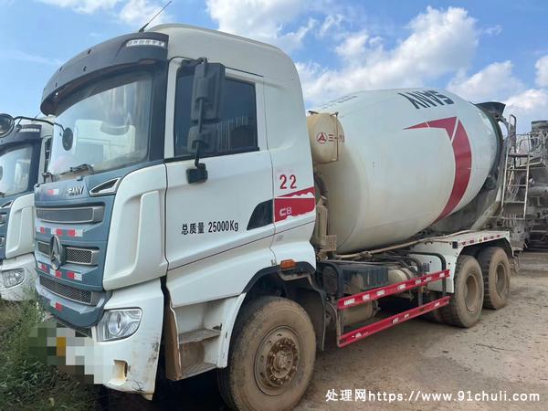 

卖5台2019三一14方搅拌车，潍柴发动机