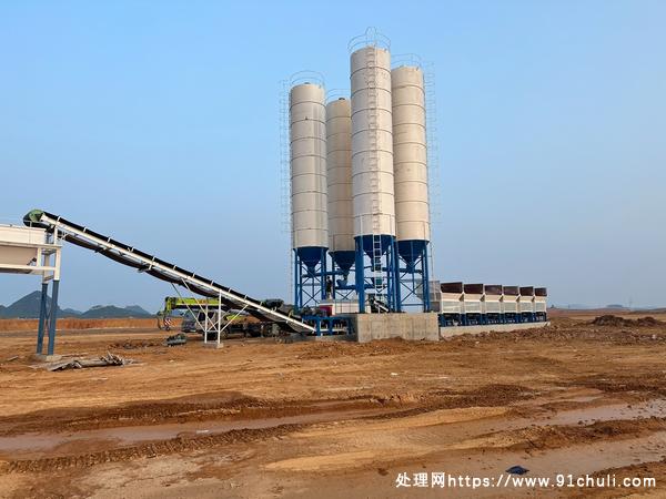 

WCZ800稳定土拌合站全新未生产低价出售