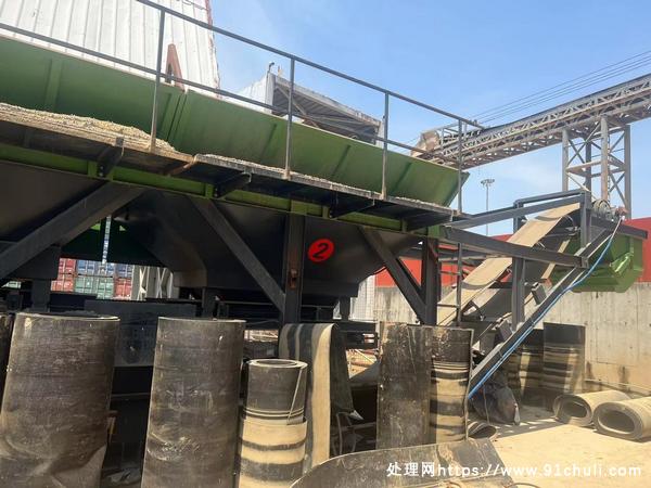 

深圳300吨2仓移动免基础一体式水稳拌合站9成新