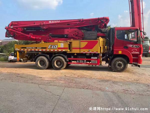 

三一43米泵车2021年两万多方私人户手续齐全随时过户