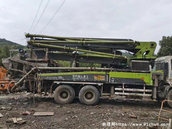

东风鑫达38米搅拌天泵20年车况好低价转让