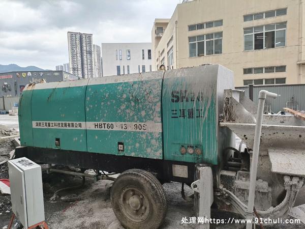 

长沙三耳混凝土拖泵601390，90kw，全新，实惠！