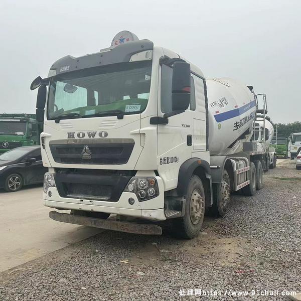 

20豪沃340马力国五14方搅拌罐车