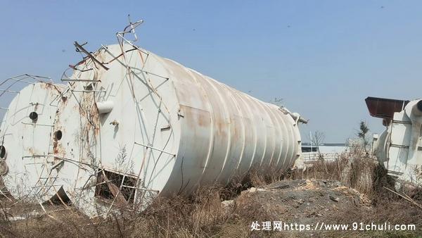 

连云港400吨水泥仓国企制作直径5.1米罐体11.58米