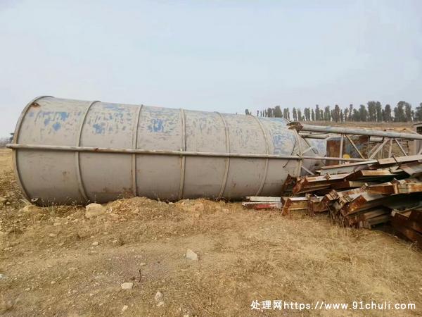 

山东临沂费县处理四座170吨直径4米水泥仓