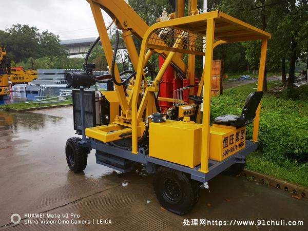 

全新恒旺390打桩机打拔一体仅用一次低价出售
