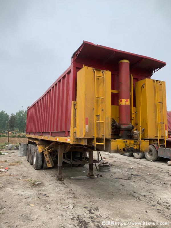

富华16吨10米平板半挂车，车况精品
