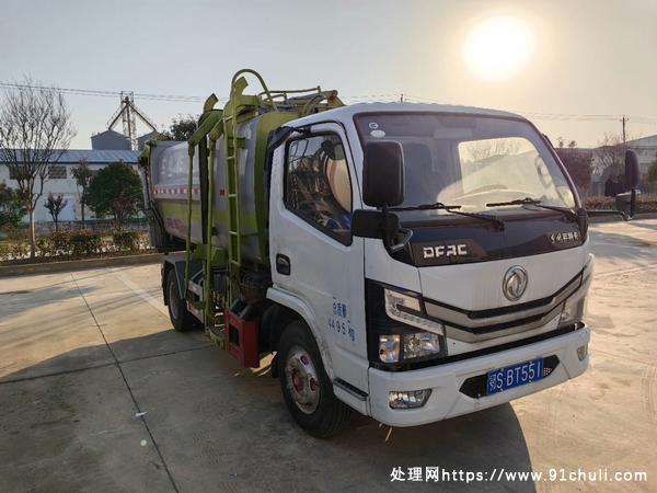 

东风蓝牌7.5方垃圾车，玉柴140马力，国六，自卸密封！