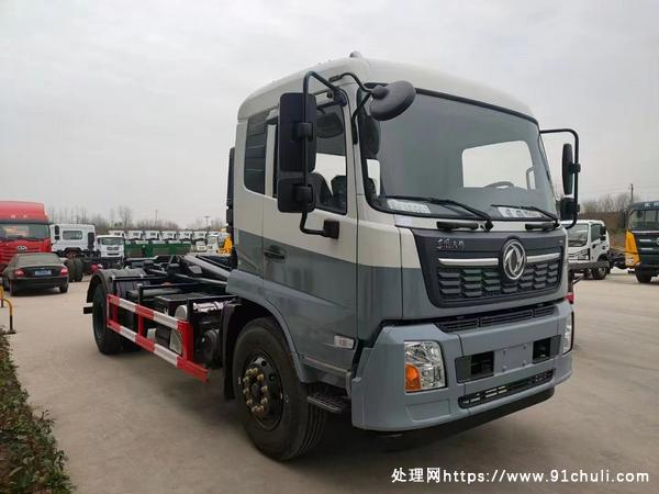 转让个人二手东风天锦套臂垃圾车
