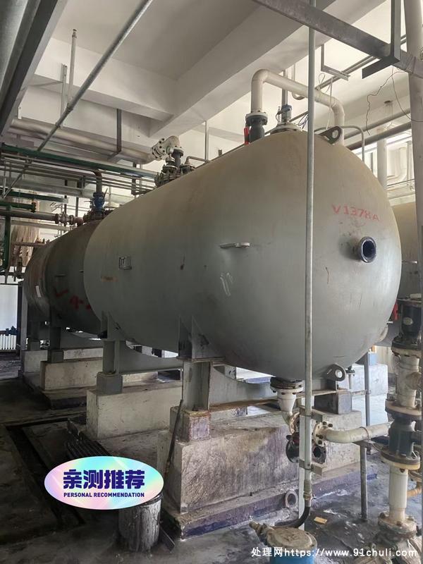 

8台11立方卧式搪瓷储罐全新未用